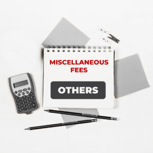Misc Fees Postgraduates (incl GST)